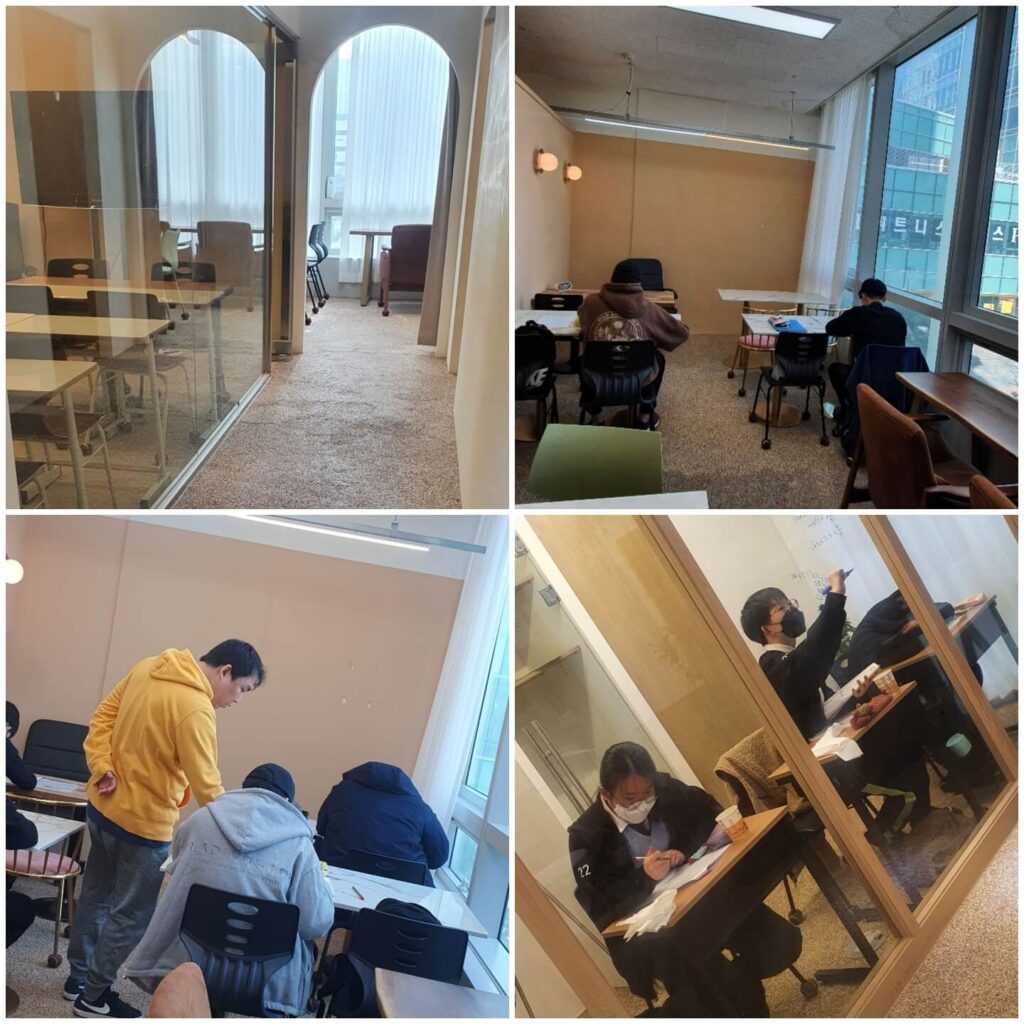 송도수학학원 "수학, 날다" 수업장면