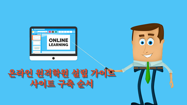 온라인 원격학원 설립 가이드-사이트 구축 순서
