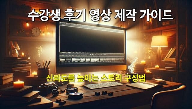 🎥 수강생 후기 영상 제작 가이드 — 신뢰도를 높이는 스토리 구성법