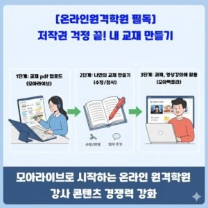 저작권 걱정 끝! 내 교재 만들기